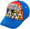 Disney Mickey Mouse and Friends Donald Duck, Goofy and Pluto Chill Squad Baseball Cap - Boys 4-7 Years 100% Cotton Royal Blue