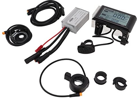 RiToEasysports Elektrofahrrad-Umrüstsatz, 15A 36V 48V Controller S900 LCD-Display Wasserdicht für 250W 350W Motor Elektrofahrrad-Umbausatz