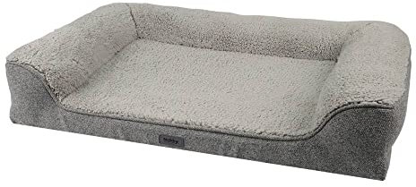 Nobby 61727 Orthopädisches Komfortsofa eckig CALBU grau; L x B x H: 80 x 52 x 18 cm