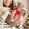 Personalisierte Wärmflasche mit Bezug Brauch Foto und Text Warmes Fleece Gummi Bild Wärmflasche Einzigartiges Winter Geschenk für Frauen Mädchen Kinder Paare