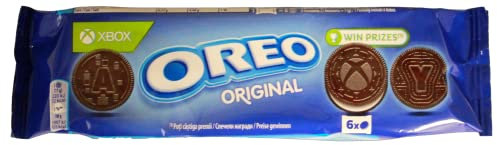 Oreo Original Kakao Doppelkekse mit Vanillecremfüllung, 10er Pack (10 x 66g)
