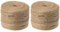 Rayher 4200331 Cuerda Yute Color Natural, 3 Cabos, 3.5 mm diámetro, 280 m. Cordel Yute Resistente (Paquete de 2)