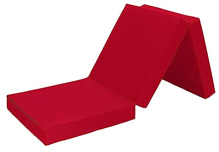 Loft 25 Z-Bed Klappmatratze | Gästematratze,3-teilige Faltmatratze | Wasserfestes Faltbares Matratze | klappbar, Faltbare Matratze Erwachsene | Bequemer innen außen Futon