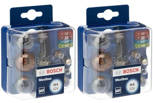 Bosch H4 Maxibox Lampenbox - 12 V (Packung mit 2)