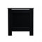 Airwave Radiator Cover Diamond Cut Style Matt Black MDF Wood Radiator Heating Covers Cabinet Shelf Heating Covers for Living Room Hallway Office and Bedroom. (Small)