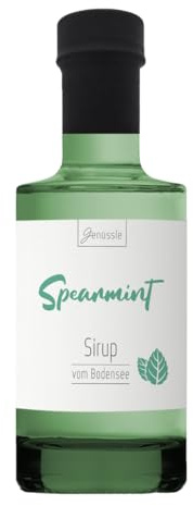 BIO Spearmint-Sirup 200 ml - Genüssle Spearmint Sirup vom Bodensee