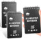 Sibba 3 Pack Waterproof Notebook, All Weather 3 x 5 Pocket Notepad Small Tactical Pocket Notebook Mini Spiral Notepads with Lined Pages for Outdoor Home Office School