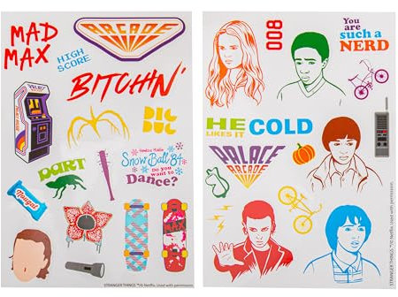 Stickers Stranger Things - Saison 2