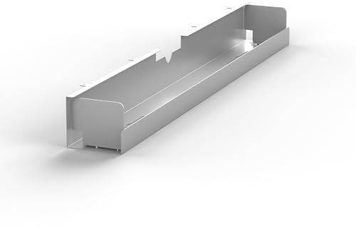 Worktrainer - Kabelrinne Valley - 75 x 12 x 11 cm - Universal - Horizontal - Metall - Silber