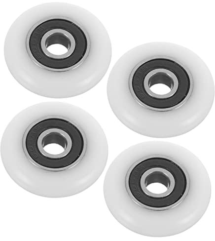 Gadpiparty 4pezzi Rulli Per Porta Doccia in Vetro Rulli Ricambio Per Porte Da Bagno Sostituzione Ruote Per Porta Doccia in Per Scorrevole