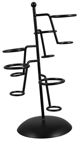 Amosfun Iron Ice Stand Creative Display Rack for Ice Cream Cones for Home Cafe Use