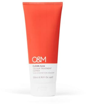 O&M CLEAN.tone Copper (200ml) – Farbauffrischende Haarkur für hellbraunes bis hellblondes Haar – Pflegt & tönt effektiv – Ohne Sulfate & Silikone – PETA-zertifiziert, vegan, Made in Australia