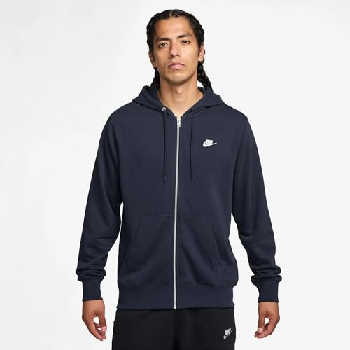 Nike Herren Club Ft Full Zip Jacke (1er Pack)