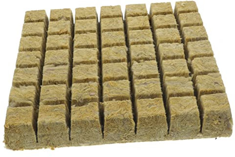 BESTonZON 1 Set Plug Matrix Hydroponics Hydroponisches System Hydroponisches Wachstumsmedium Bodenloses Kultivierungssubstrat Anzucht Starterwürfel Wurzelwürfel Pflanzbedarf Anzuchtwürfel