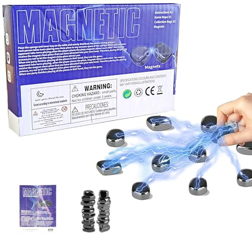 Magnetisches Schachspiel, Magnet Spiel magnetisches schachspiel Steine mit Spielseil, Reisen Schach Magnetisch, Tragbares Schachbrett - Party Für Familientreffen