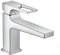hansgrohe Wasserhahn Metropol (Armatur mit Auslauf Höhe 100 mm und Push-Open Ablaufgarnitur, langer Auslauf 157 mm) Chrom
