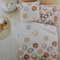 Dormisette Bettwäsche Set Mako Satin Baumwolle 135 x 200 Creme Braun Grau