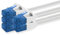 1aTTack.de 660301 Cat6 Cat.6 Kabel Cat Netzwerkkabel 0,5m - Patchkabel Slim Kabel (Kleiner Durchmesser - sehr flexibel) 1000 Mbit/s - 5 Stück - weiß