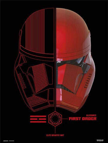 empireposter Star Wars - Episode IX - Sith Troopers - hochwertiger Kunstdruck mit den Maßen 30x40 cm