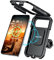 iMESTOU wasserdichte Motorrad-Telefonhalterung IP67/Ladegerät USB C für Handylenker mit 360 ° Drehung für Telefone von 4,7-6,1 Zoll (S)