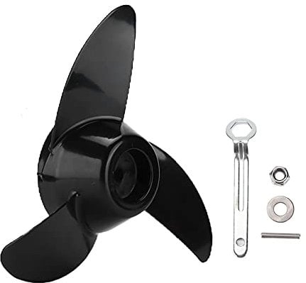 Außenbord Propeller, 3 Blatt Propeller Ersatz Zubehör Ersatz für 50 Lb 60 Lb 68 Lb 88 Lb Außenbordmotoren 12 V 24 V