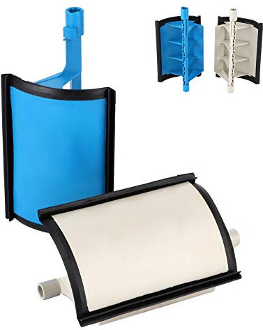 Accessoire de Réparation Volet Chauffage AC, Pièces Climatisation Kit à Double Zone avec Éponge 6480E3 Compatible 407 04 16 C5 01 08 Deux Zones Adapté pour CA Stable Durable Accessoires