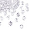 Craftdady Zirkonia-Cabochons, klare, facettierte Strass-Mini-Cabochons für Ohrringe, Armbänder, Anhänger, Schmuck, Bastel- und Kunsthandwerkprojekte, 50 Stück, 2,5 mm