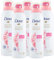 5x Dove Mousse Doccia Con Olio di Rosa Morbidezza e Nutrimento 24h - 5 Flaconi da 200 ml
