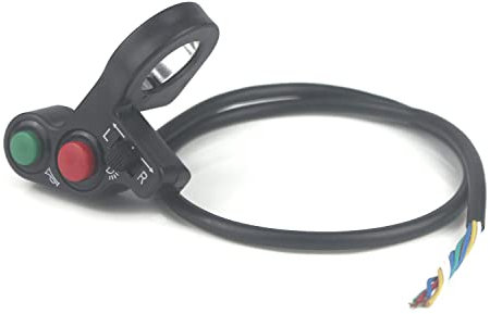 7/8 22 mm manubrio multifunzione moto fuoristrada corno freccia on/off interruttore luce universale per moto, scooter, ATV