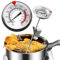 DXIA Instant Read Dial Thermometer - 7.8 Inch Stainless Steel Stem, for Turkey, BBQ, Jam, Milk, Oil