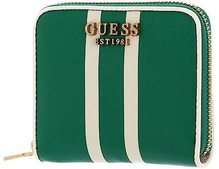 GUESS Mildred Small Zip Around Wallet Green