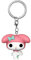 Funko POP! Keychain: Hello Kitty - My Melody - (Spring Time) - Neuartiger Schlüsselanhänger - Vinyl-Minifigur Zum Sammeln - Strumpffüller - Geschenkidee - Offizielle Handelswaren - Cartoons Fans