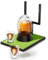 Football Whiskey Decanter Set with 2 Glasses, The Wine Things Unique Gift for fathers day, Husband, Brother, Boyfriend, Anniversary Day Birthday Gift Ideas, Cool Drinking Accessories for Home Bar