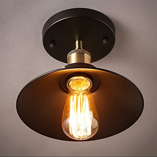 FUDGIO Modern Wall Sconce, European Retro Steampunk MI-NI Small Ceiling Light Loft Hallway Personality Iron Ceiling Lamp Coffee Restaurant Bar Industry Wall Lamp