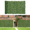 HUIMO Artificial Ivy Privacy Screen Roll, Fence Trellis with Vine Leaves, Artificial Hedges Panel for Indoor Outdoor False Garden Wall Covering Balcony Decor - 1 x 3 Meter