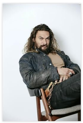 Jason Momoa Poster (8) Leinwand-Poster, Schlafzimmer-Dekor, Sportlandschaft, Büro, Raumdekoration, Geschenk, ungerahmt, 30 x 45 cm