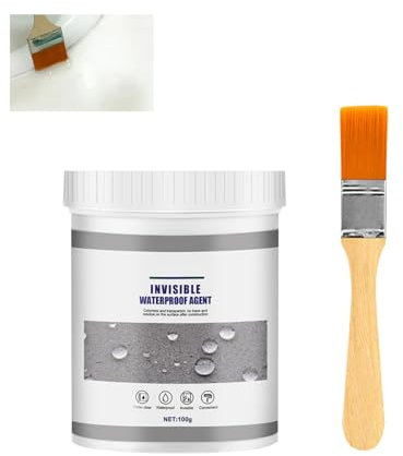 100g Agente Invisible a Prueba De Agua Sellador Aislante Impermeable Reparación De Fugas Adhesivo Impermeable Revestimiento Transparente Impermeable, Adecuado Para Uniones Grietas Y Filtraciones
