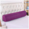 UICMNSI Nacken-Und Knierolle Kopfkissen Kissenrolle Nackenkissen Kissen Rolle Orthopädisches Nackenkissen, Lagerungsrolle, Bolster Side Sleeper Pillow with Abnehmbar Cover(Purple,20x120cm/8x47in)