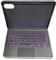HLTOOP Custodia con Tastiera per Xiaomi Redmi Pad PRO 12,1 Pollici 2024, Retroilluminata A 7 Colori, Tastiera Magnetica Rimovibile con Trackpad, Portapenne