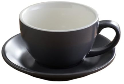 Tasse à Café En CéRamique Ensemble de tasses à café en céramique de Style européen, tasse de concours d'art Latte, tasse à Cappuccino, tasse à thé et soucoupe, tasse à Latte Tasse En CéRamique(14)