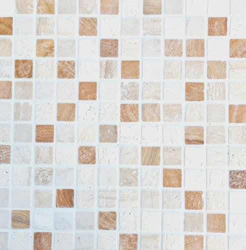 MOSAIK Fugenmasse | ALTWEISS | 1kg | Optimiert für 1mm-4mm schmale Fugen im Innen-und Außenbereich auf Wand -und Bodenflächen | Frostfest