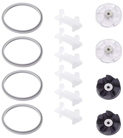 Lot de 14 joints en caoutchouc de silicone pour mixeurs 600 W/900 W