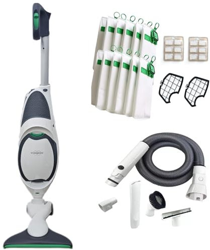 ASPIRAPOLVERE FOLLETTO NUOVO VK 150 CON HD 50 TUBO CON ACCESSORI INCLUSI+5 ANNI FORNITURA SACCHETTI E PROFUMI OMAGGIO E 2 ANNI DI GARANZIA. POTENTE ASPIRAZIONE DA 1000W