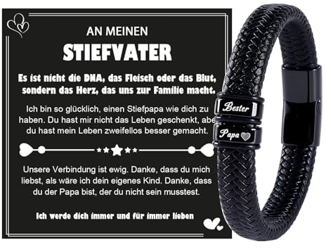 Lueaurra Armband Herren Ich Liebe Dich Geschenke für Männer Geschenk Papa | Geburtstagsgeschenk ValentinstagGeschenk für Ihn Vatertagsgeschenk für Papa Geschenke Freund Ehemann