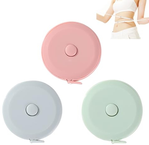 3 Stück Maßband Körper,1.5m Massband Körper,Körpermaßband,Schneidermaßband,Massband Kinder,Handmaß Nähen,Measuring Tape,Maßband Schneider,Messband Körpergröße,Umfangmaßband für Körpermaße,Schneidern
