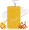 Turmeric & Vitamin C Moisturize & Brightening Body Lotion, Squalane Body Moisturiser for Repair & Anti-Aging, Remove Dark Spots- Firming Body Lotion for Dry Skin,Large-capacity Face & Body Cream, 300G