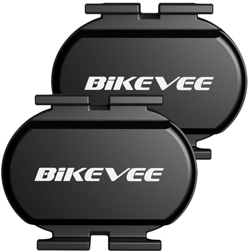 Bikevee Wireless Speed and Cadence Sensor Bluetooth ANT+ Cycling RPM Sensor for Road Bikes Spin Bikes Trainers Indoor Outdoor Sports Cycling Computers