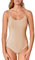 VEDATS Damen Body Spaghettiträger Top Unterhemd Bodysuit (XL, Hautfarben)