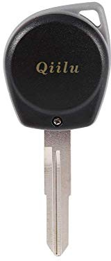 Qiilu 2 Buttons Remote Key Shell Case Fob fit for SUZUKI Vitara Swift Ignis SX4 Liana Alto