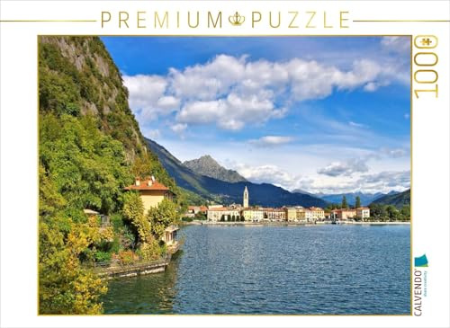CALVENDO Puzzle Porlezza | 1000 Teile Lege-Größe 64 x 48 cm Foto-Puzzle für glückliche Stunden